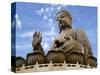 Tian Tan Buddha Statue, Ngong Ping, Lantau Island, Hong Kong, China-Charles Crust-Stretched Canvas