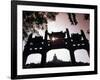 Tian Tan Buddhais Framed by a Chinese Gate at Ngong Ping-Andrew Watson-Framed Photographic Print