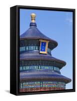 Tian Tan Complex, Close-Up of the Temple of Heaven (Qinian Dian Temple), UNESCO World Heritage Site-Neale Clark-Framed Stretched Canvas