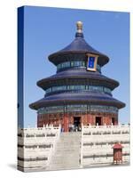 Tian Tan Complex, Crowds Outside the Temple of Heaven (Qinian Dian Temple), UNESCO World Heritage S-Neale Clark-Stretched Canvas