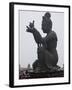 Tian Tan Statues, Hong Kong, China-Julie Eggers-Framed Premium Photographic Print