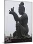 Tian Tan Statues, Hong Kong, China-Julie Eggers-Mounted Premium Photographic Print