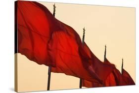 Tiananmen Square.-Jon Hicks-Stretched Canvas