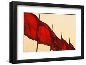 Tiananmen Square.-Jon Hicks-Framed Photographic Print