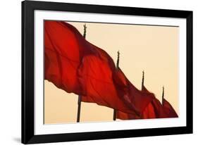 Tiananmen Square.-Jon Hicks-Framed Photographic Print