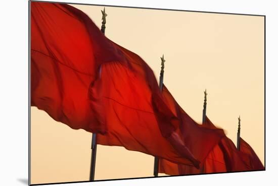 Tiananmen Square.-Jon Hicks-Mounted Photographic Print