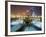 Tianfu Square at Night, Chengdu, Sichuan, China, Asia-Charles Bowman-Framed Photographic Print