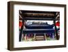 Tianwang Hall Gate at Temple of Six Banyan Tree. Guangzhou City, Guangdong Province, China-William Perry-Framed Photographic Print