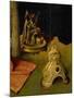 Tiara and Golden Sculpture Depicting the Sacrifice of Isaac-Hieronymus Bosch-Mounted Giclee Print