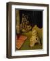 Tiara and Golden Sculpture Depicting the Sacrifice of Isaac-Hieronymus Bosch-Framed Giclee Print