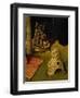 Tiara and Golden Sculpture Depicting the Sacrifice of Isaac-Hieronymus Bosch-Framed Giclee Print