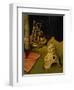 Tiara and Golden Sculpture Depicting the Sacrifice of Isaac-Hieronymus Bosch-Framed Giclee Print