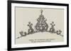 Tiara of Diamonds and Pearls-null-Framed Giclee Print