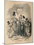 'Tib Gracchus canvassing', 1852-John Leech-Mounted Giclee Print