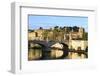 Tiber River, Rome, Lazio, Italy, Europe-Hans-Peter Merten-Framed Photographic Print