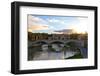 Tiber River, Rome, Lazio, Italy, Europe-Hans-Peter Merten-Framed Photographic Print