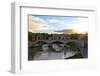 Tiber River, Rome, Lazio, Italy, Europe-Hans-Peter Merten-Framed Photographic Print