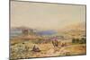 Tiberias on the Sea of Galilee, C.1850-Samuel Bough-Mounted Giclee Print