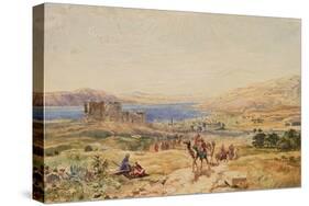 Tiberias on the Sea of Galilee, C.1850-Samuel Bough-Stretched Canvas