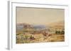 Tiberias on the Sea of Galilee, C.1850-Samuel Bough-Framed Giclee Print