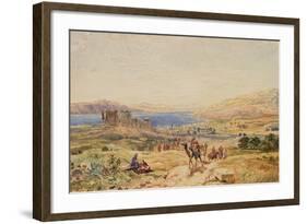 Tiberias on the Sea of Galilee, C.1850-Samuel Bough-Framed Giclee Print