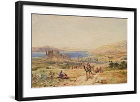 Tiberias on the Sea of Galilee, C.1850-Samuel Bough-Framed Giclee Print