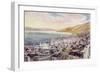 Tiberius and the Sea of Galilee, Israel, C.1910-null-Framed Giclee Print