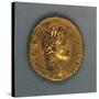 Tiberius Aureus Bearing Image of Emperor-null-Stretched Canvas