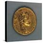 Tiberius Aureus Bearing Image of Emperor-null-Stretched Canvas