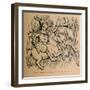 'Tiberius Sempronius Gracchus blowing down the Walls', 1852-John Leech-Framed Giclee Print