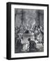 Tibet, Burning Lama Body-null-Framed Art Print