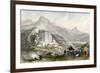 Tibet Lhasa Potala Palace-Thomas Allom-Framed Art Print