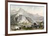 Tibet Lhasa Potala Palace-Thomas Allom-Framed Premium Giclee Print