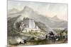 Tibet Lhasa Potala Palace-Thomas Allom-Mounted Premium Giclee Print