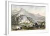 Tibet Lhasa Potala Palace-Thomas Allom-Framed Art Print