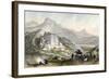 Tibet Lhasa Potala Palace-Thomas Allom-Framed Art Print