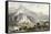 Tibet Lhasa Potala Palace-Thomas Allom-Framed Stretched Canvas