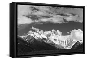 Tibet: Mount Everest-mamahoohooba-Framed Stretched Canvas