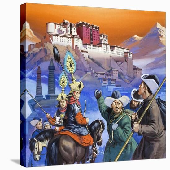 Tibet-Mcbride-Stretched Canvas