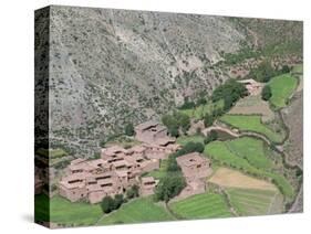 Tibetan Arable Farmers Villages, Qamdo, Tibet, China-Occidor Ltd-Stretched Canvas