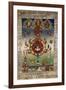 Tibetan Bloodletting Chart-null-Framed Art Print