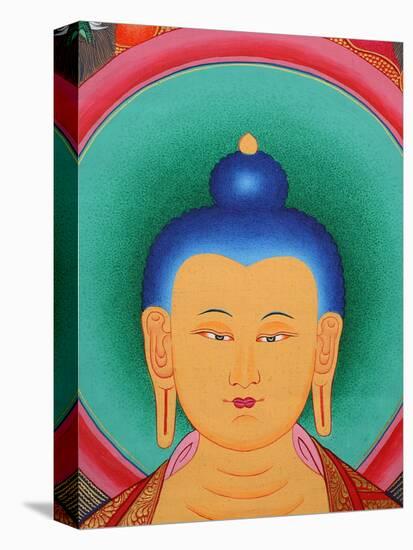 Tibetan Buddha Tanka-Fred de Noyelle-Stretched Canvas