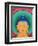 Tibetan Buddha Tanka-Fred de Noyelle-Framed Premium Photographic Print