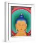 Tibetan Buddha Tanka-Fred de Noyelle-Framed Premium Photographic Print