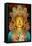 Tibetan Buddhism (Tantric B., Vajrayana, Gelugpa): Top of 15M Statue of Maitreya Buddha (Aka.…-null-Framed Stretched Canvas