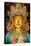 Tibetan Buddhism (Tantric B., Vajrayana, Gelugpa): Top of 15M Statue of Maitreya Buddha (Aka.…-null-Stretched Canvas