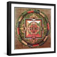 Tibetan Buddhist Mandala-null-Framed Giclee Print