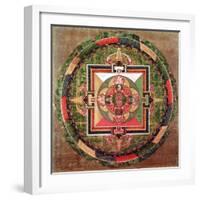 Tibetan Buddhist Mandala-null-Framed Giclee Print