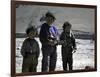 Tibetan Children-Michael Brown-Framed Premium Photographic Print