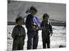 Tibetan Children-Michael Brown-Mounted Premium Photographic Print